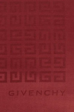Givenchy CZERWONY Chusta z monogramem