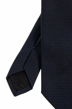 Givenchy GRANATOWY Jedwabny krawat