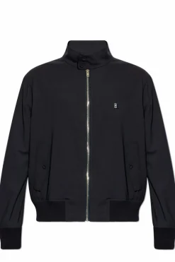 Givenchy GRANATOWY Kurtka ze stójką
