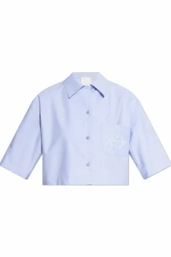 Givenchy jasnoniebieski Krótka koszula