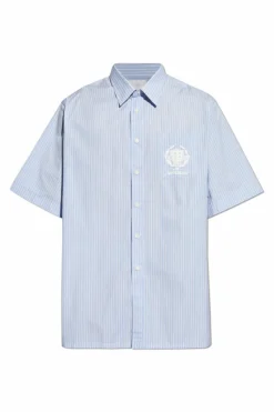 Givenchy jasnoniebieski Koszula z logo