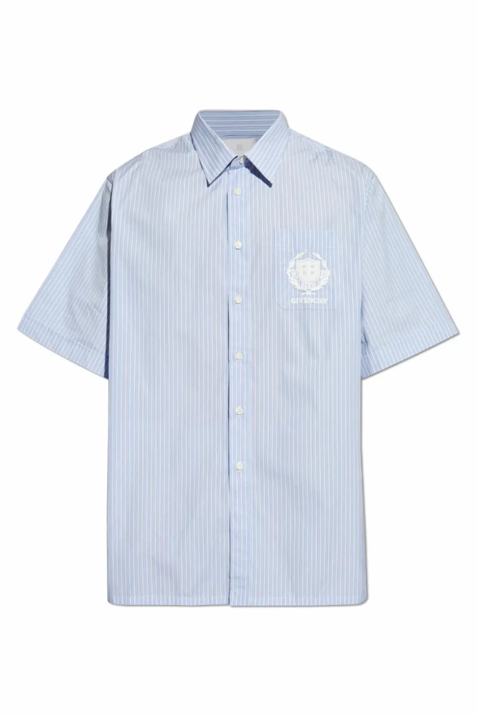 Givenchy jasnoniebieski Koszula z logo