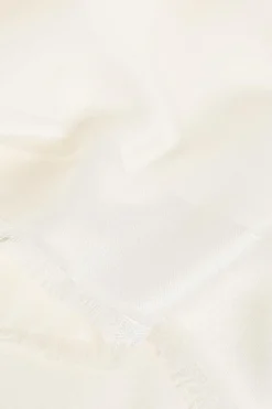 Givenchy kremowy Szal z logo