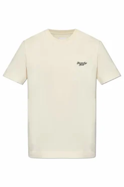 Givenchy kremowy T-shirt z logo
