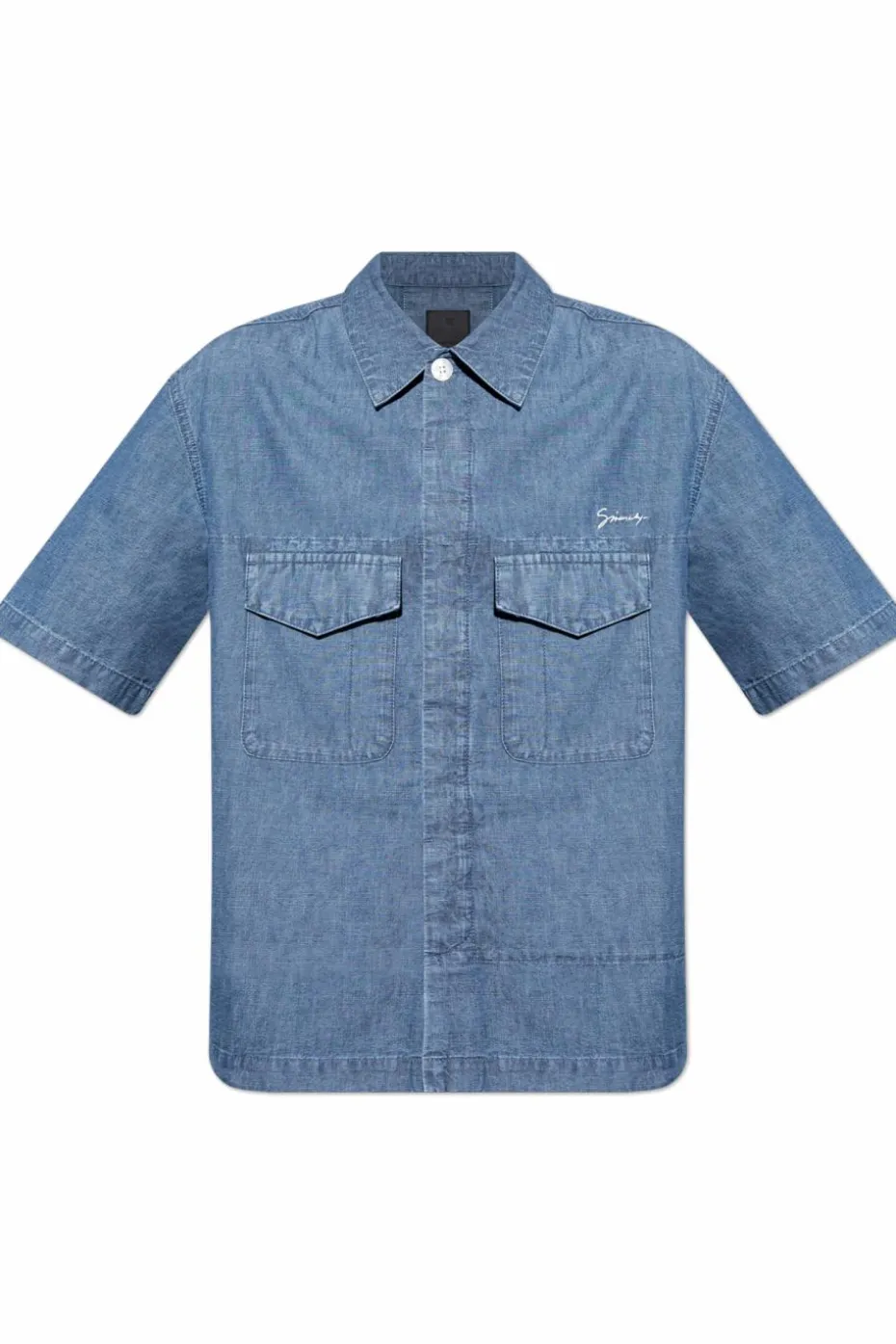 Givenchy NIEBIESKI Jeansowa koszula