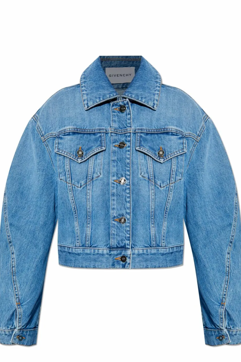 Givenchy NIEBIESKI Jeansowa kurtka