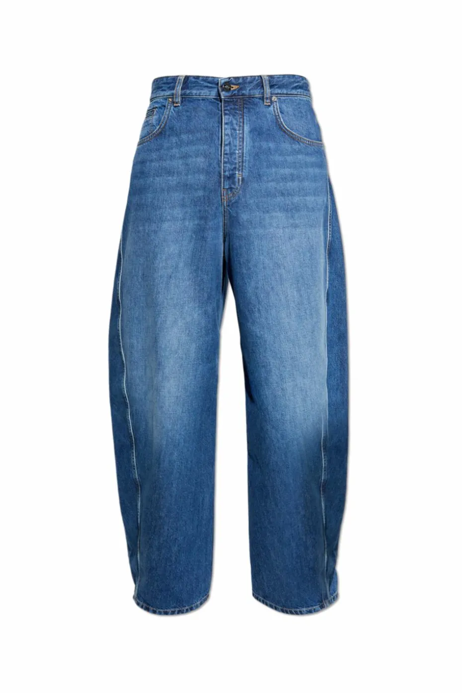 Givenchy NIEBIESKI Jeansy o luźnym kroju