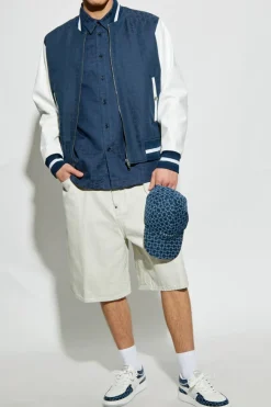 Givenchy NIEBIESKI Kurtka typu `bomber`