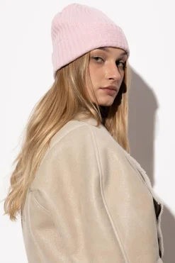 Givenchy RÓŻOWY Wełniana czapka z logo