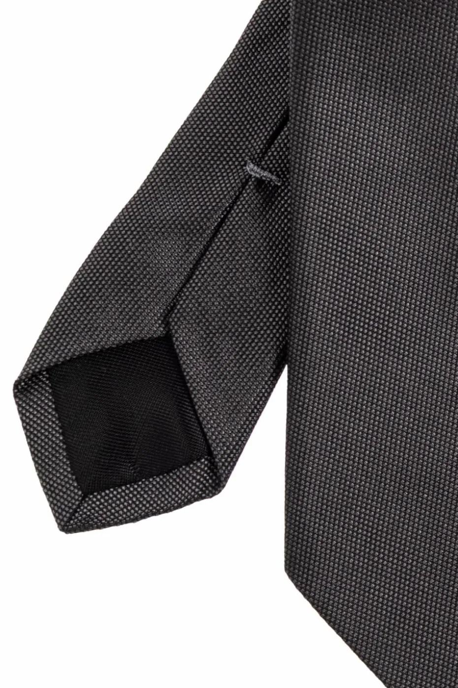 Givenchy SZARY Jedwabny krawat