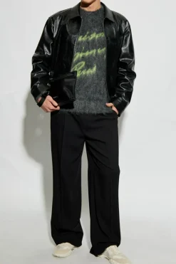 Givenchy SZARY Moherowy sweter