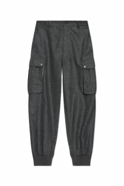 Givenchy SZARY Spodnie typu `cargo`