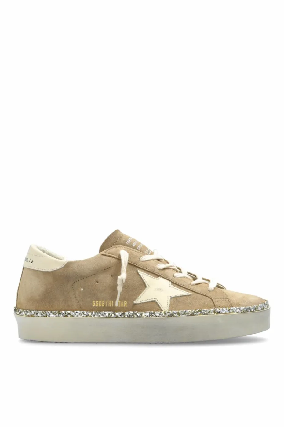 Golden Goose beżowy Buty sportowe `Hi Star Classic With List`