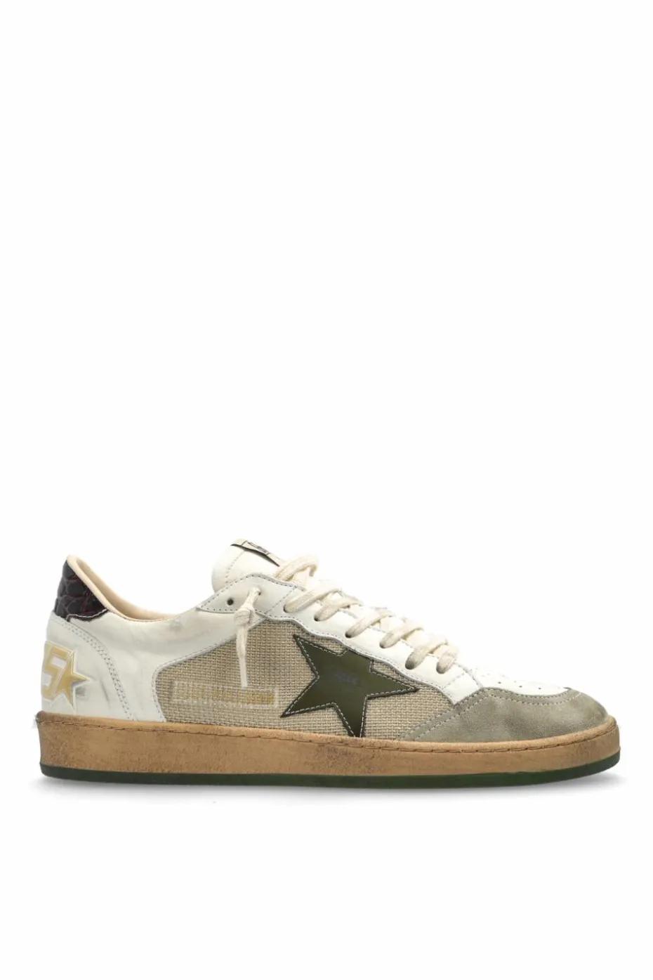 Golden Goose beżowy Buty sportowe `Ball Star Double Quarter`