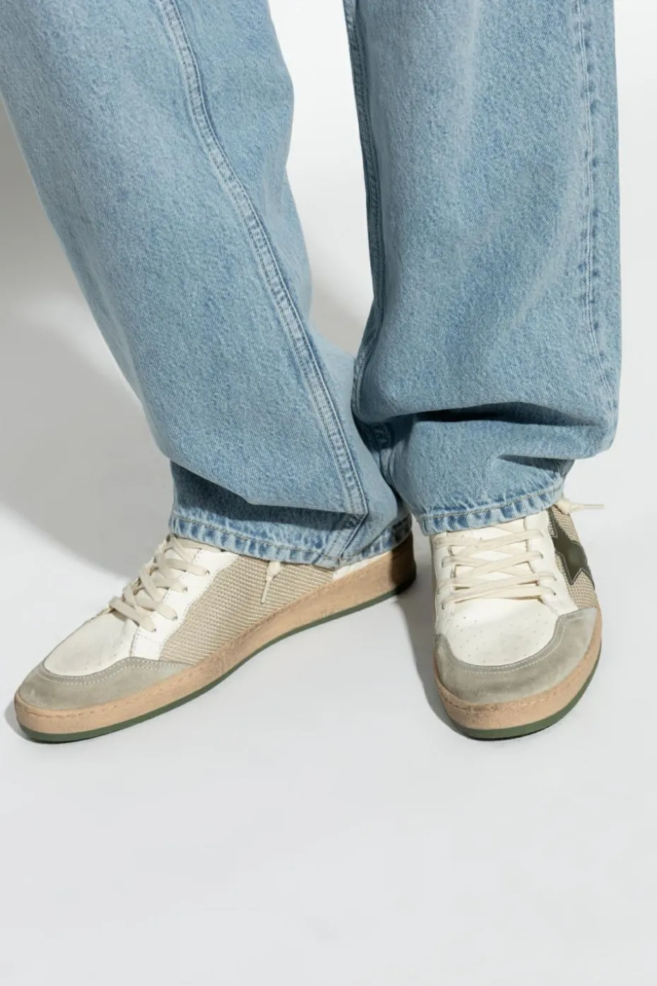 Golden Goose beżowy Buty sportowe `Ball Star Double Quarter`