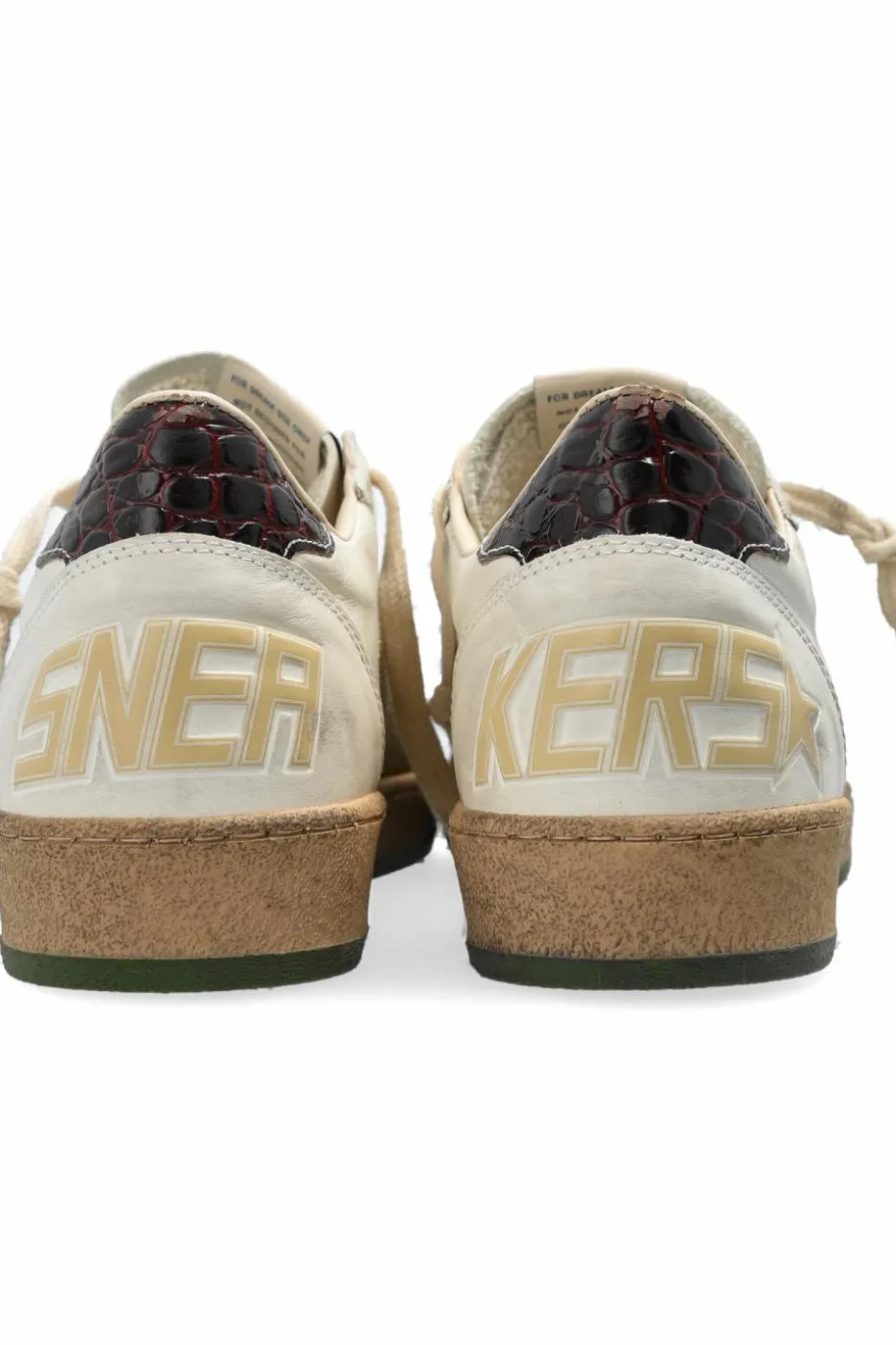 Golden Goose beżowy Buty sportowe `Ball Star Double Quarter`
