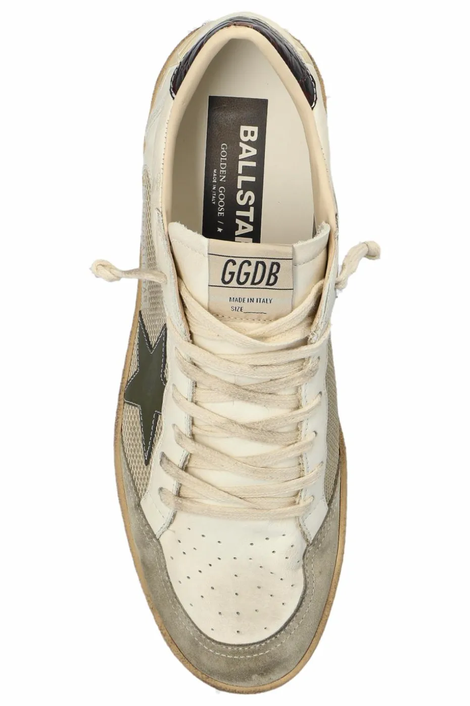 Golden Goose beżowy Buty sportowe `Ball Star Double Quarter`