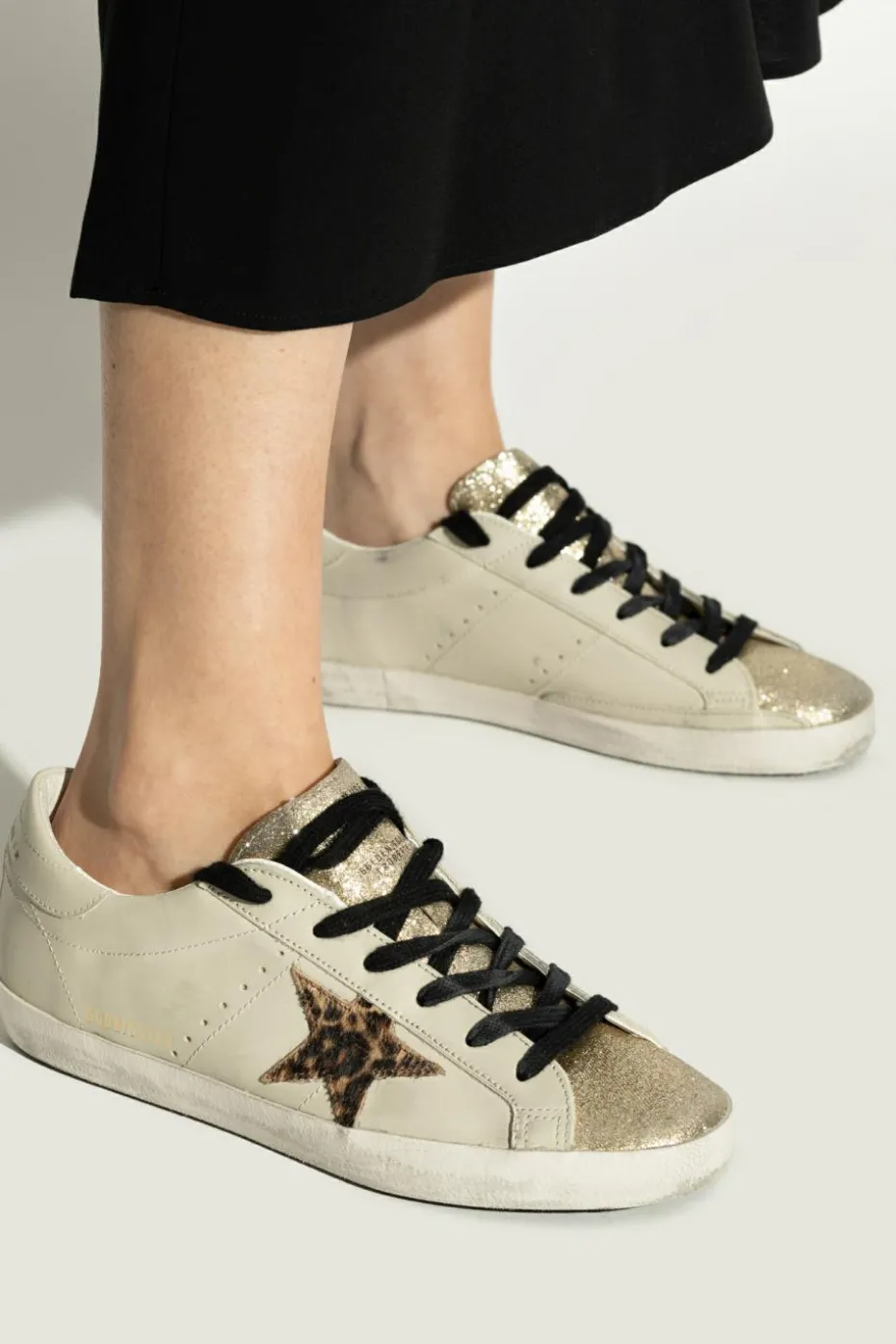 Golden Goose beżowy Buty sportowe `Super-Star Classic With List`
