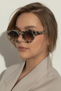 Golden Goose beżowy Okulary przeciwsłoneczne