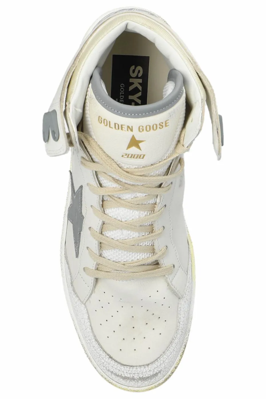 Golden Goose BIAŁY Buty sportowe `Sky Star With Padded Tongue`