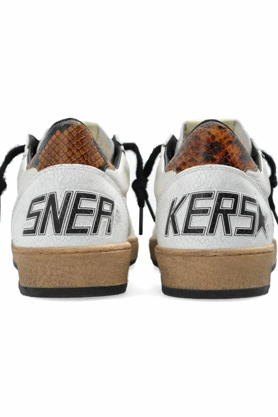 Golden Goose BIAŁY Buty sportowe `Ball Star`
