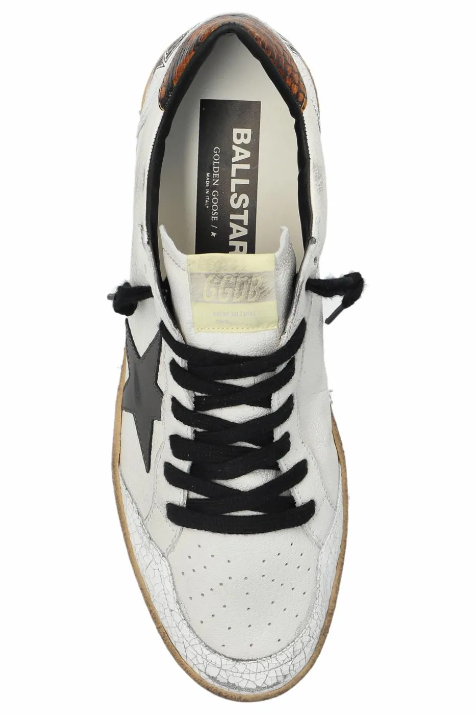 Golden Goose BIAŁY Buty sportowe `Ball Star`