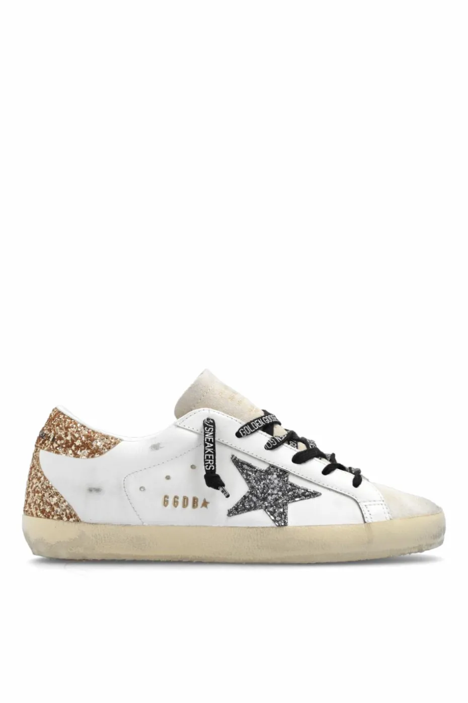 Golden Goose BIAŁY Buty sportowe ‘Super Star Classic With Spur’