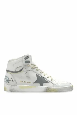 Golden Goose BIAŁY Buty sportowe `Sky Star With Padded Tongue`