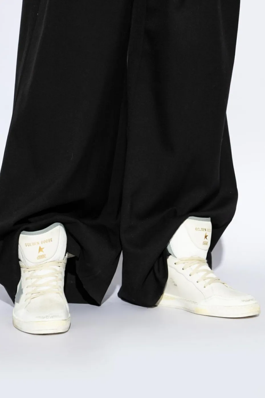 Golden Goose BIAŁY Buty sportowe `Sky Star With Padded Tongue`