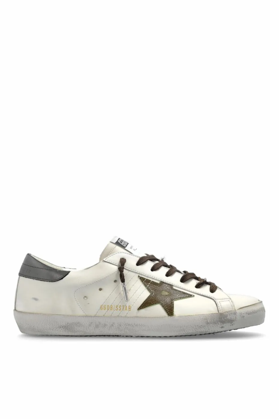 Golden Goose BIAŁY Buty sportowe `Super Star Classic With List`