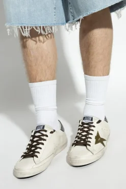 Golden Goose BIAŁY Buty sportowe `Super Star Classic With List`