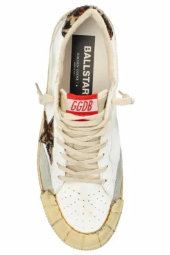 Golden Goose BIAŁY Buty sportowe `Ball Star Toppa Interna ED Esterna`