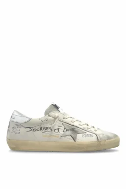 Golden Goose BIAŁY Buty sportowe `Super-Star Classic With List`