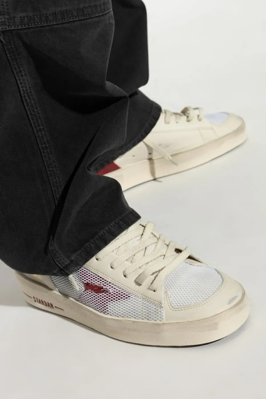 Golden Goose BIAŁY Buty sportowe `Stardan`
