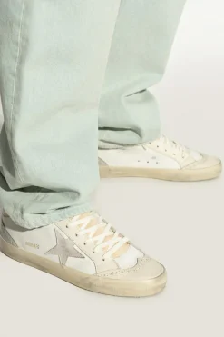 Golden Goose BIAŁY Buty sportowe `Mid Star Double Quarter`
