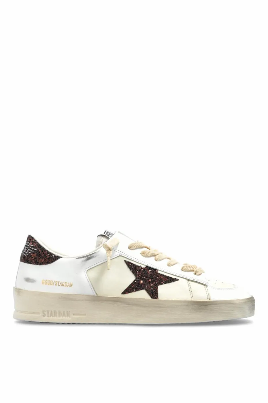 Golden Goose BIAŁY Buty sportowe `Stardan Con Collarino E Passalacci`