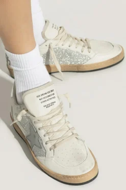 Golden Goose BIAŁY Buty sportowe `Ball Star Double Quarter`