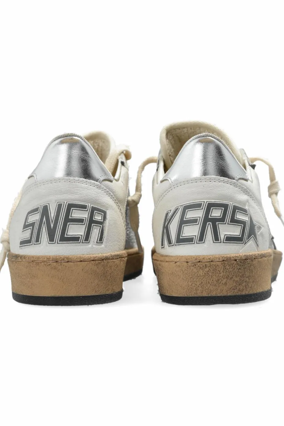 Golden Goose BIAŁY Buty sportowe `Ball Star Double Quarter`