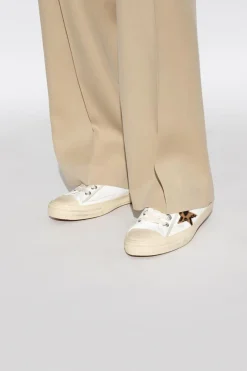 Golden Goose BIAŁY Skórzane buty sportowe ‘V-Star 2’