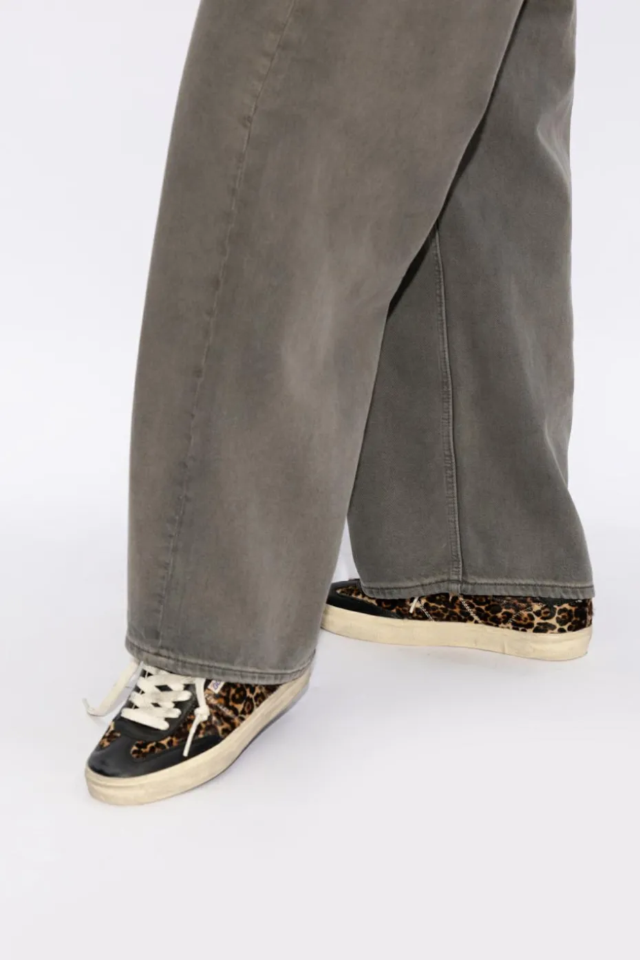 Golden Goose BRĄZOWY Buty sportowe ‘Soul Star’