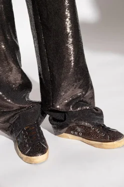 Golden Goose BRĄZOWY Buty sportowe ‘Super-Star Classic’