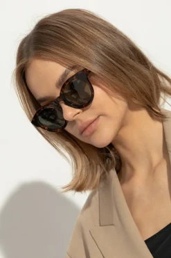 Golden Goose BRĄZOWY Okulary przeciwsłoneczne