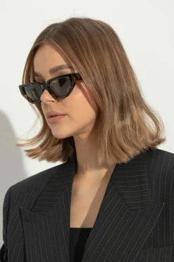 Golden Goose BRĄZOWY Okulary przeciwsłoneczne