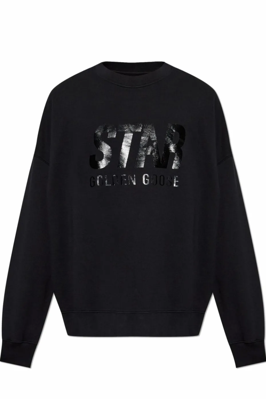 Golden Goose CZARNY Bluza z logo
