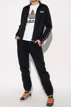 Golden Goose CZARNY Bluza z logo