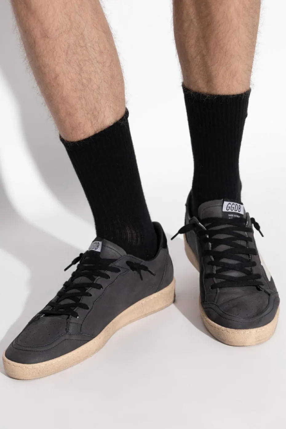Golden Goose CZARNY Buty sportowe `BALL STAR`