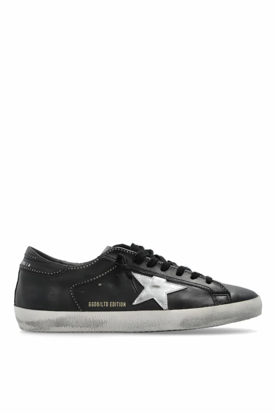 Golden Goose CZARNY Buty sportowe `Super-Star Classic With List`