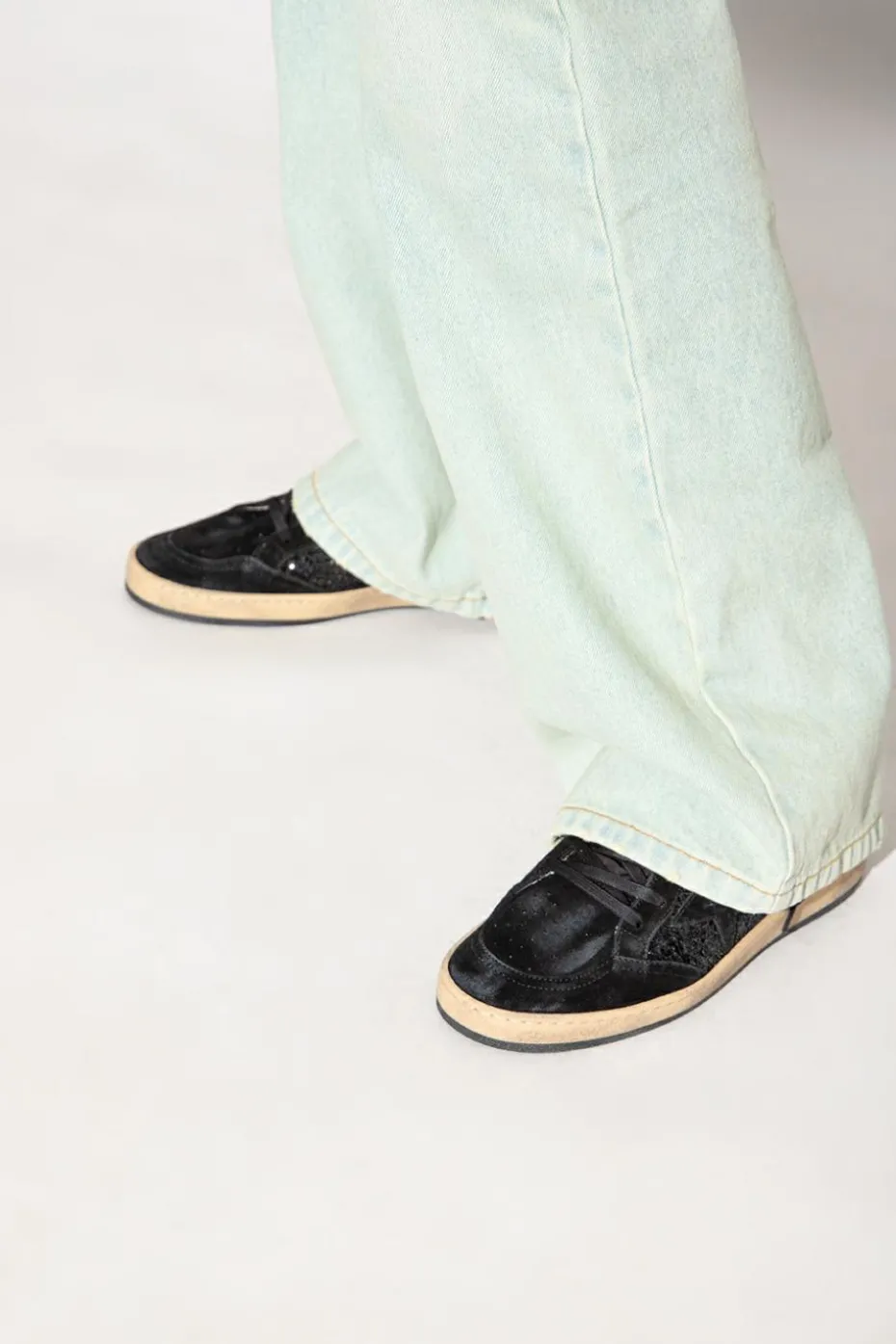 Golden Goose CZARNY Buty sportowe ‘Ball Star’