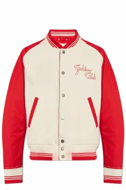 Golden Goose CZERWONY Kurtka typu `bomber`