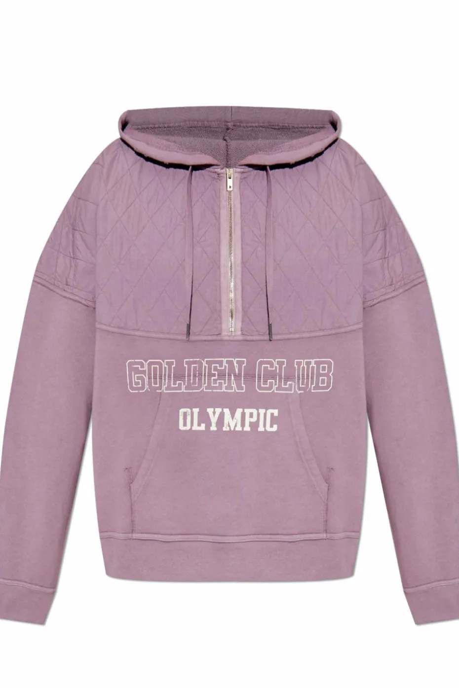 Golden Goose FIOLETOWY Bluza z kapturem